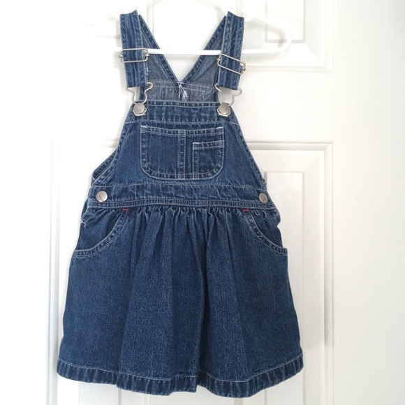 baby jean overall dress